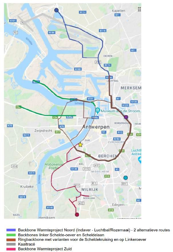 Antwerp City Heatmap